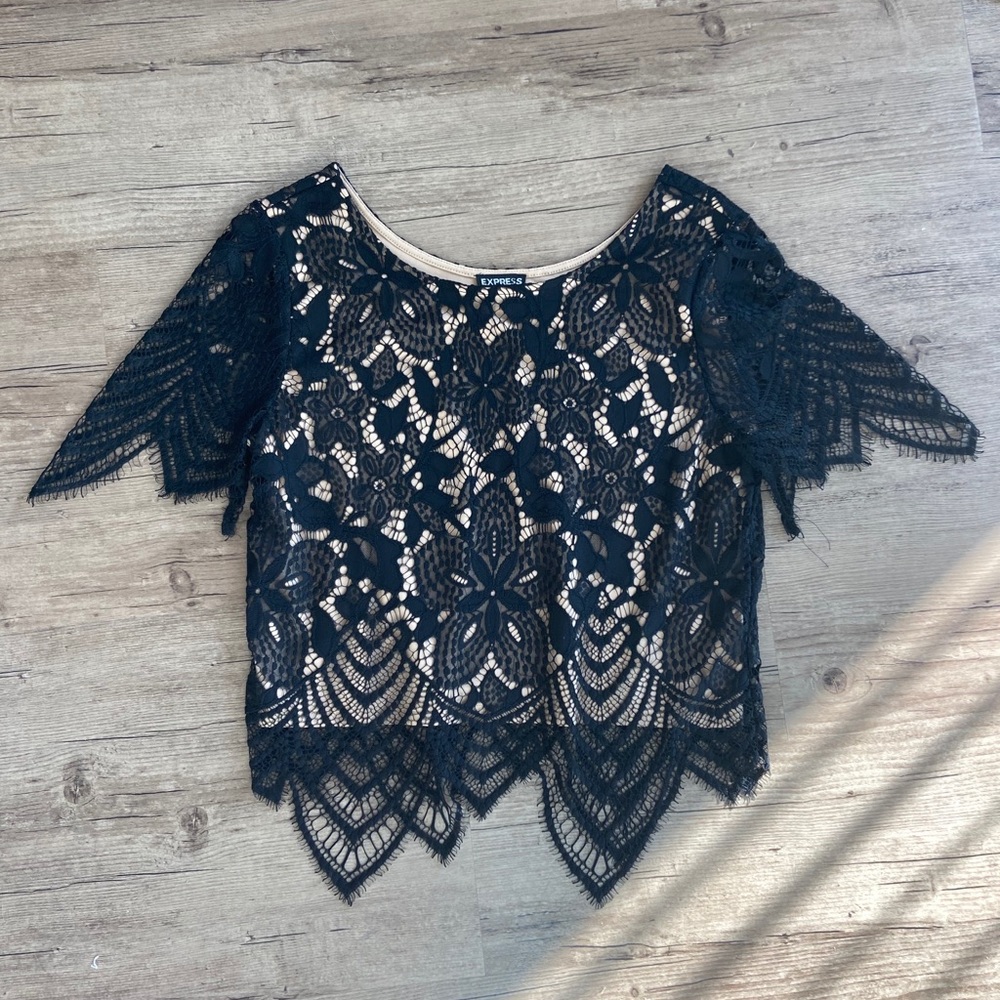 Lace express top